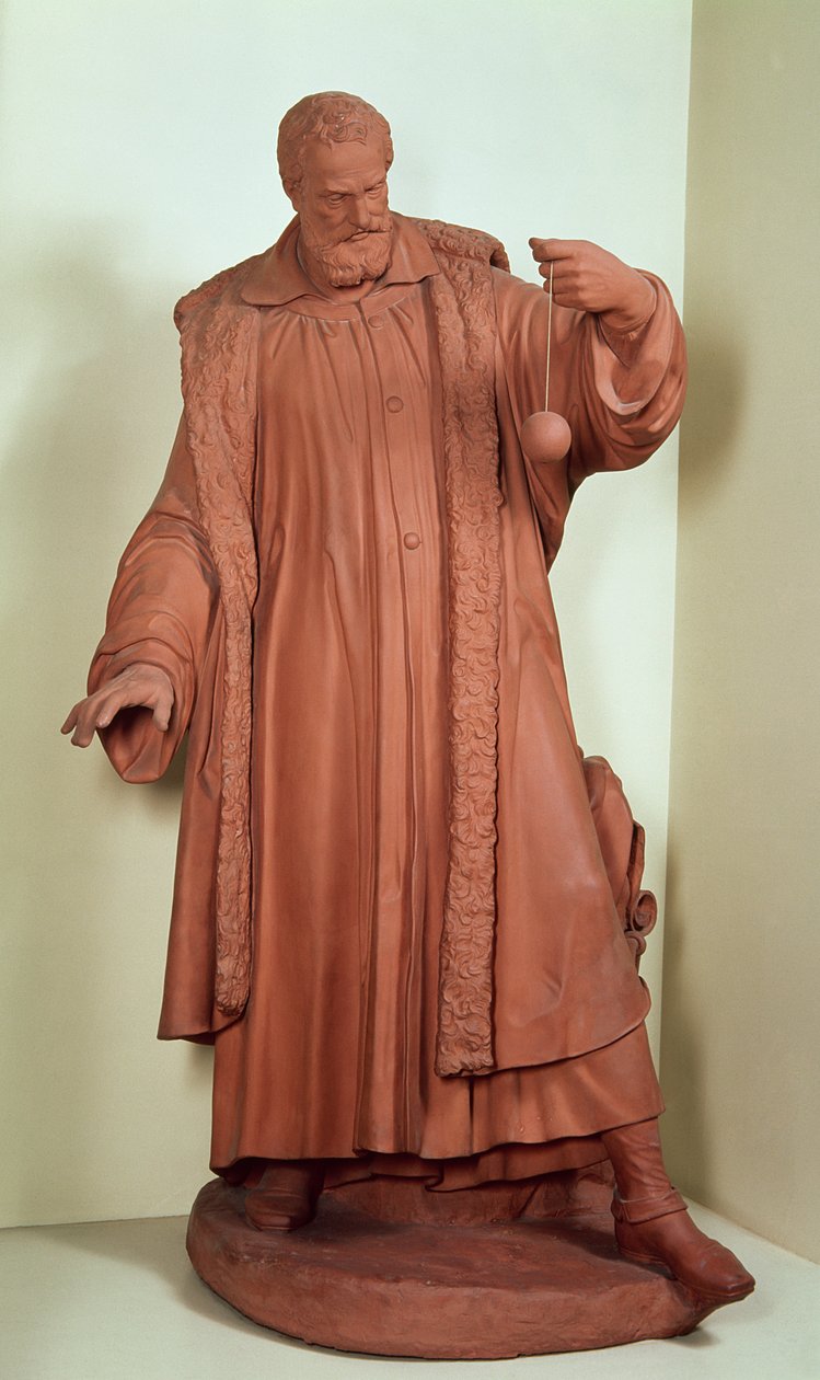 Galileo Galilei (1564-1642) ca. 1630 (terracotta) af Andreus Boni