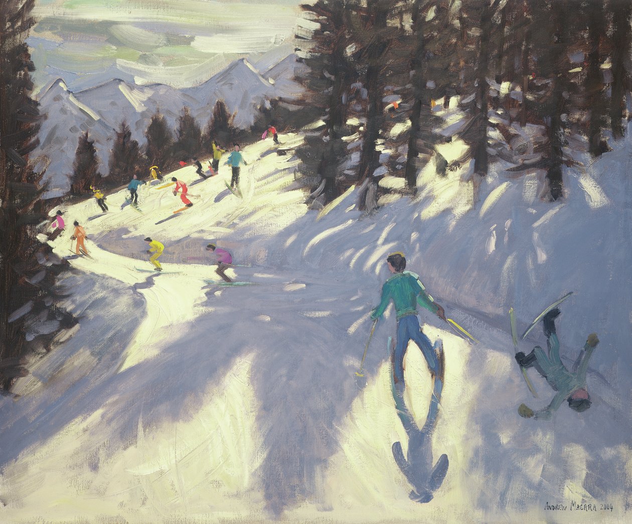 De østrigske alper, 2004 af Andrew Macara