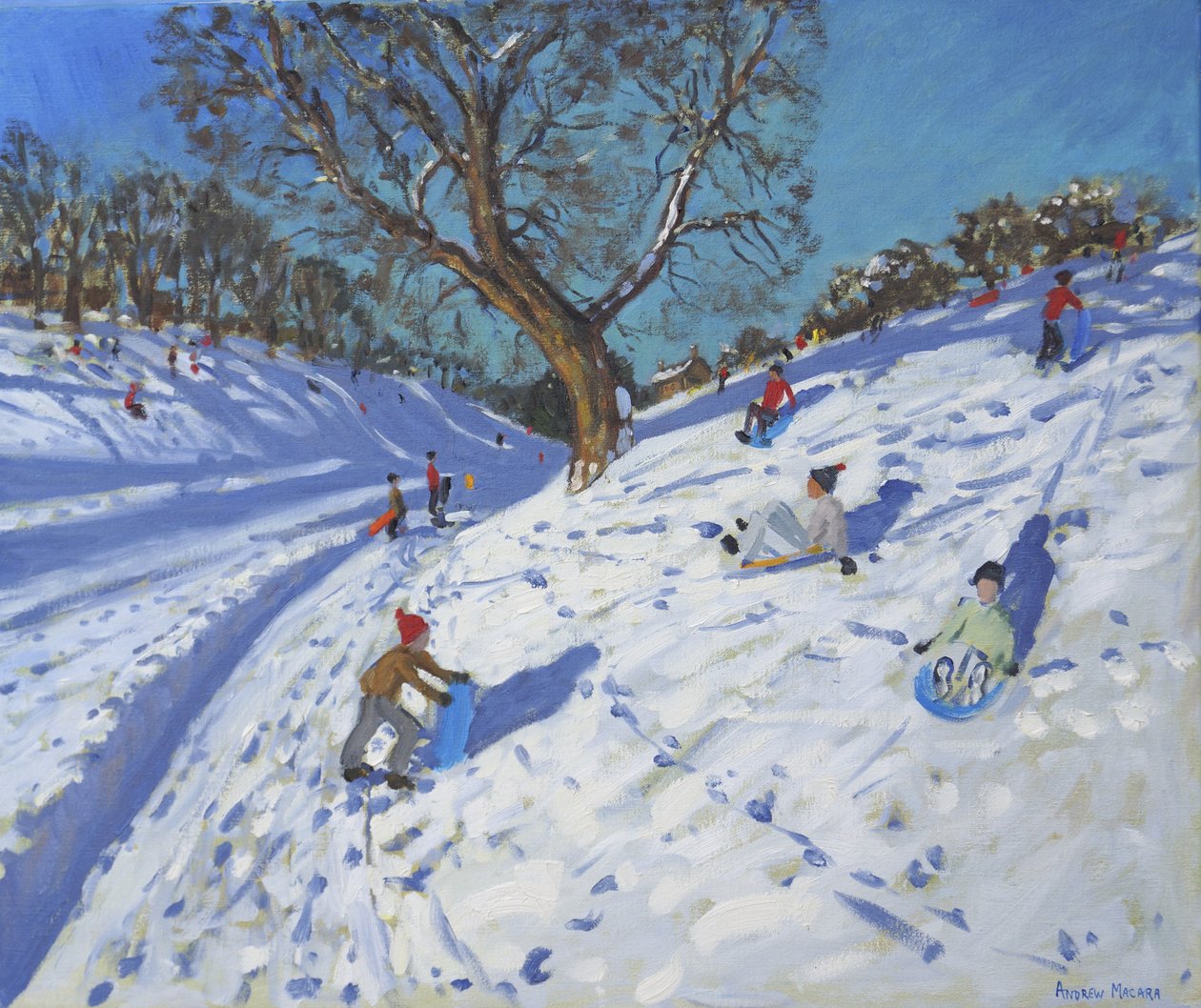 Lys morgen, Chatsworth, 2013 af Andrew Macara