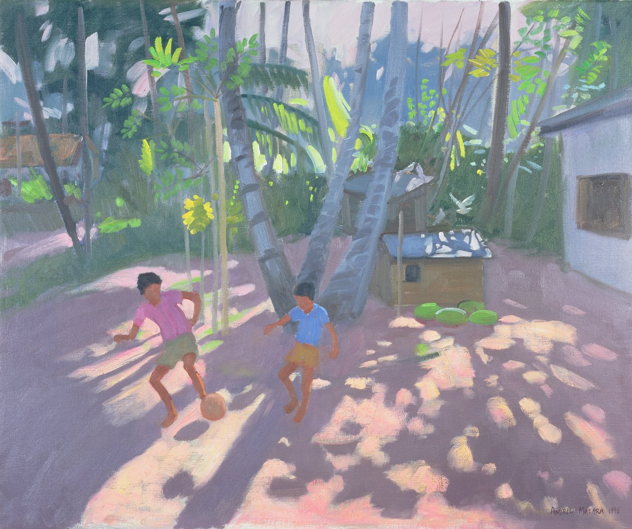 Fodbold, Bentota, Sri Lanka, 1998 af Andrew Macara