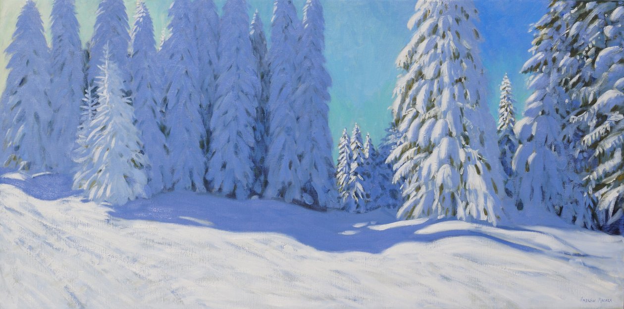 Frisk sne, Morzine, Frankrig, 2015, af Andrew Macara