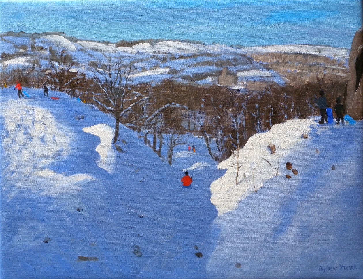 Gully, Black Rocks, Derbyshire, 2009 af Andrew Macara