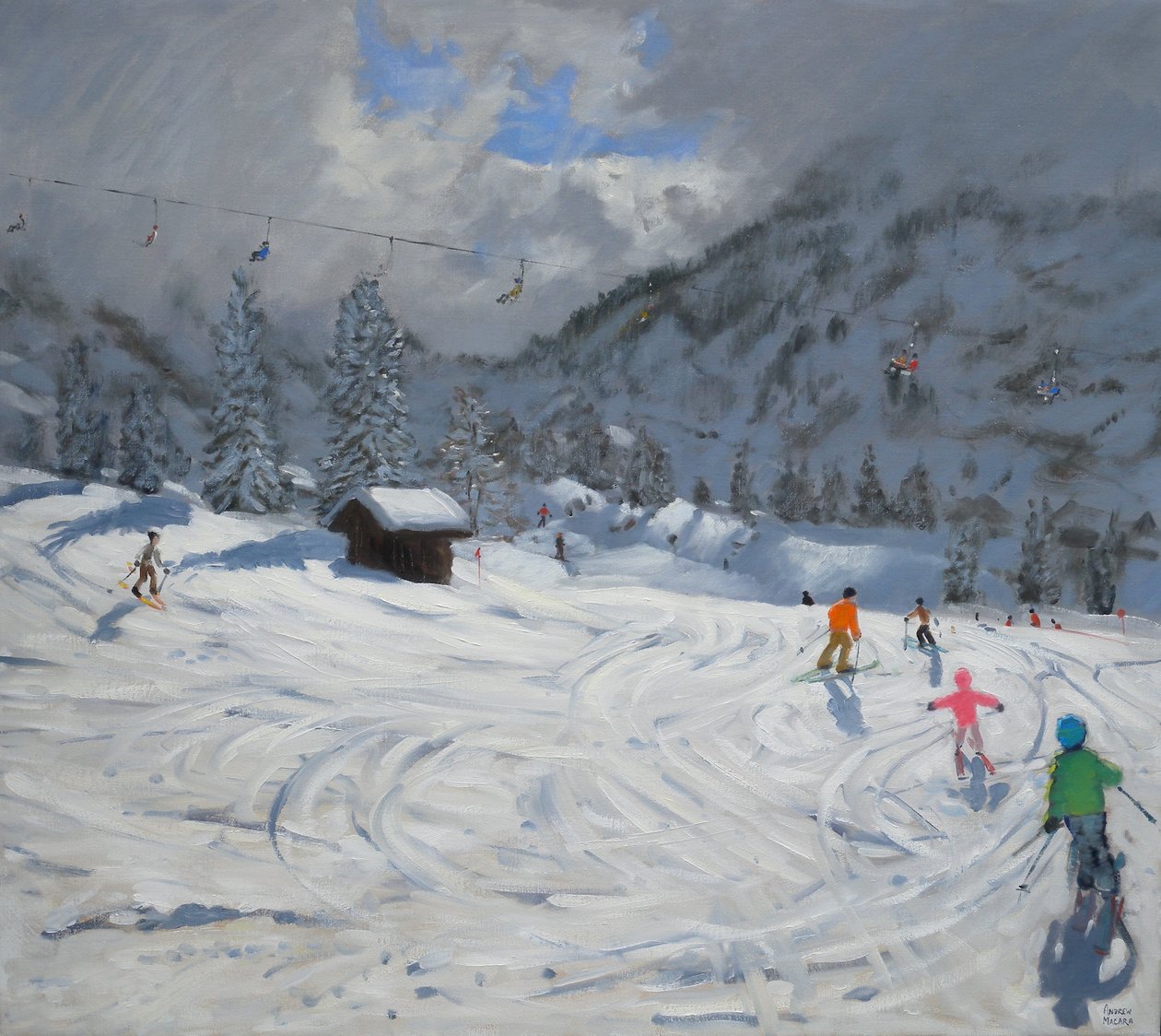 Kitzbuhel, Østrig, 2008 af Andrew Macara