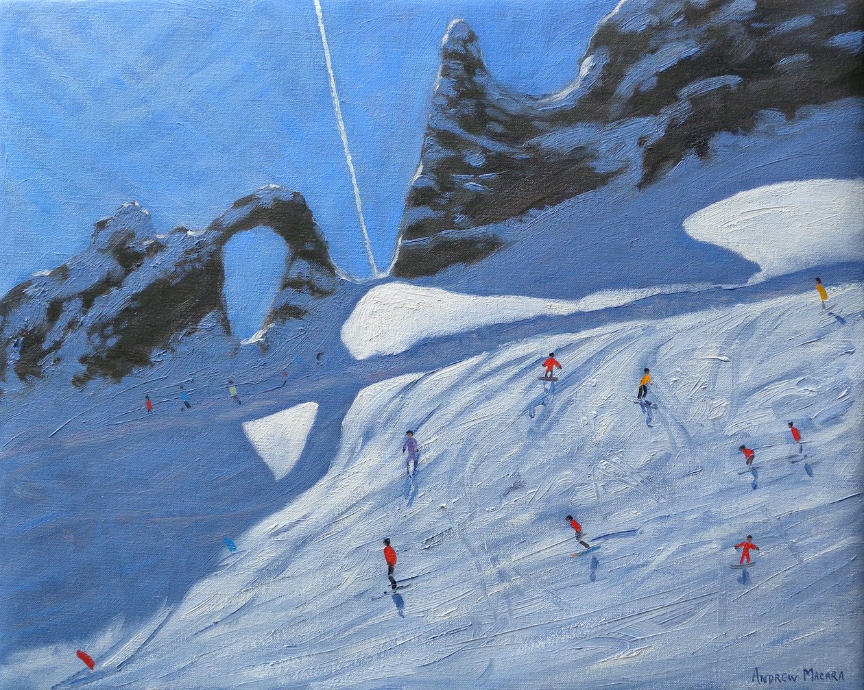 Aiguille Percee, Tignes, 2009 af Andrew Macara