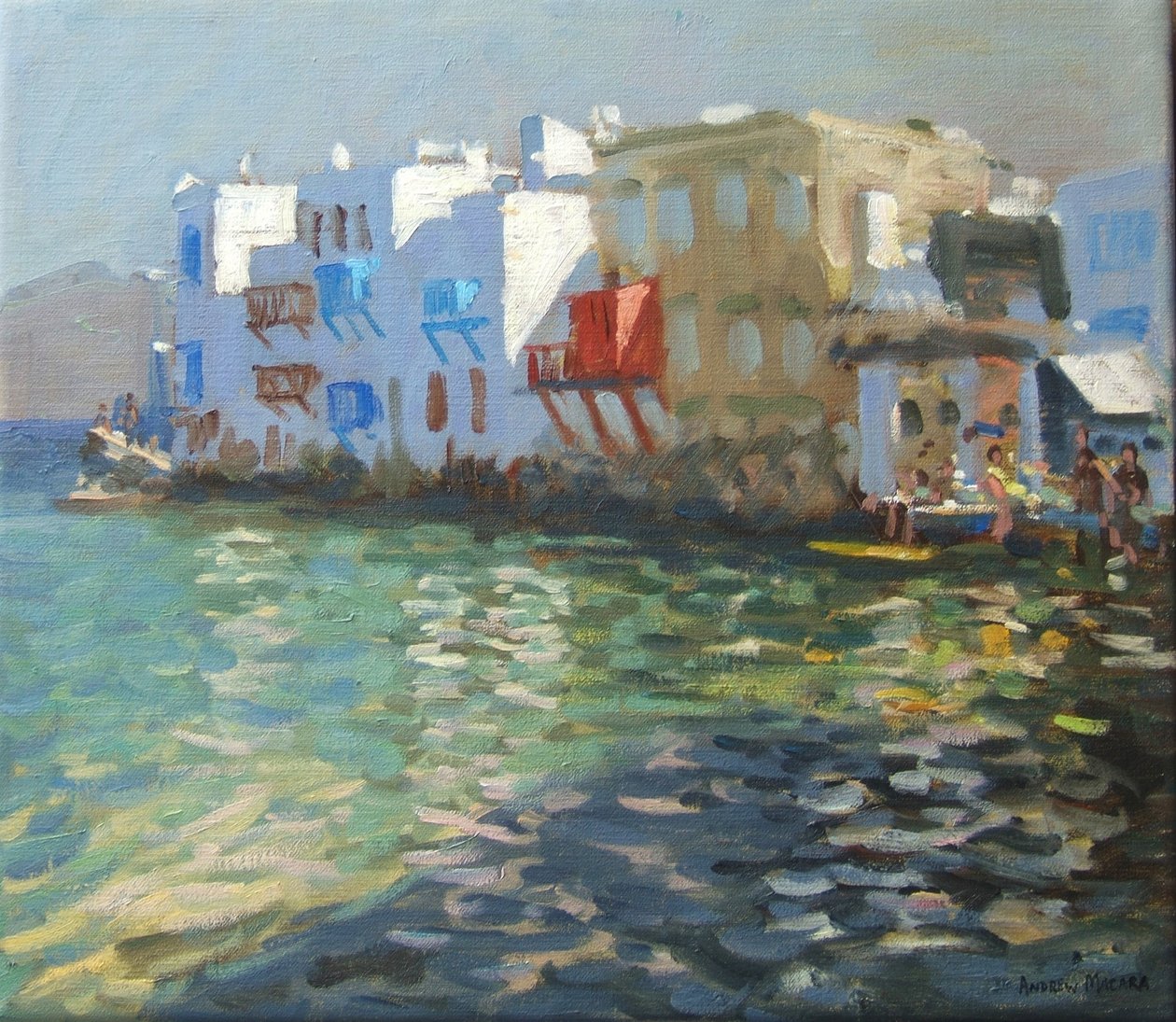 Lille Venedig, Mykonos af Andrew Macara