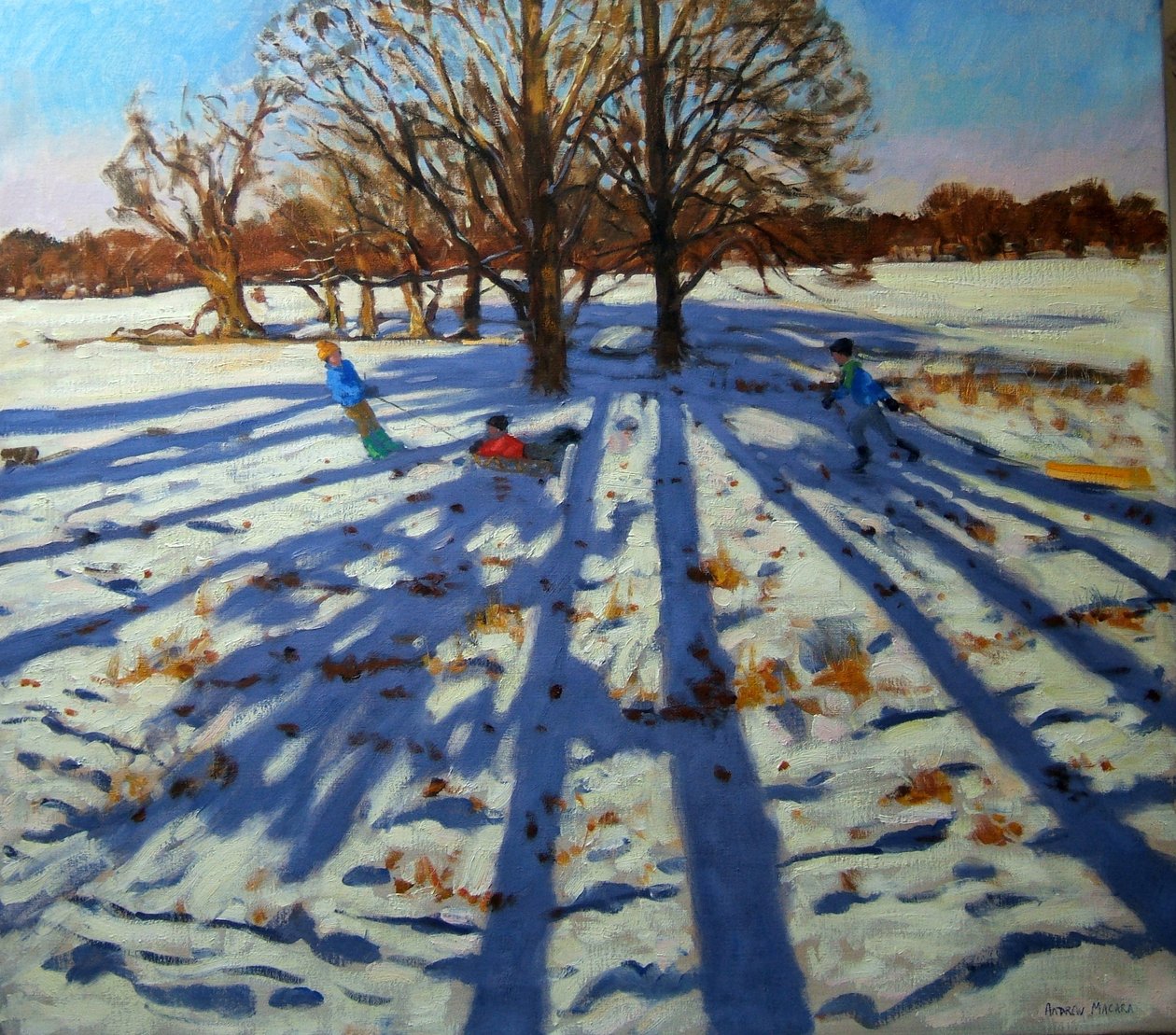 Midwinter, Calke Abbey, Derbyshire af Andrew Macara