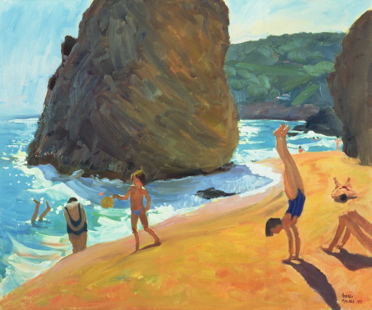 Morgen, Playa dos Rosales, Costa Brava, 1997 af Andrew Macara