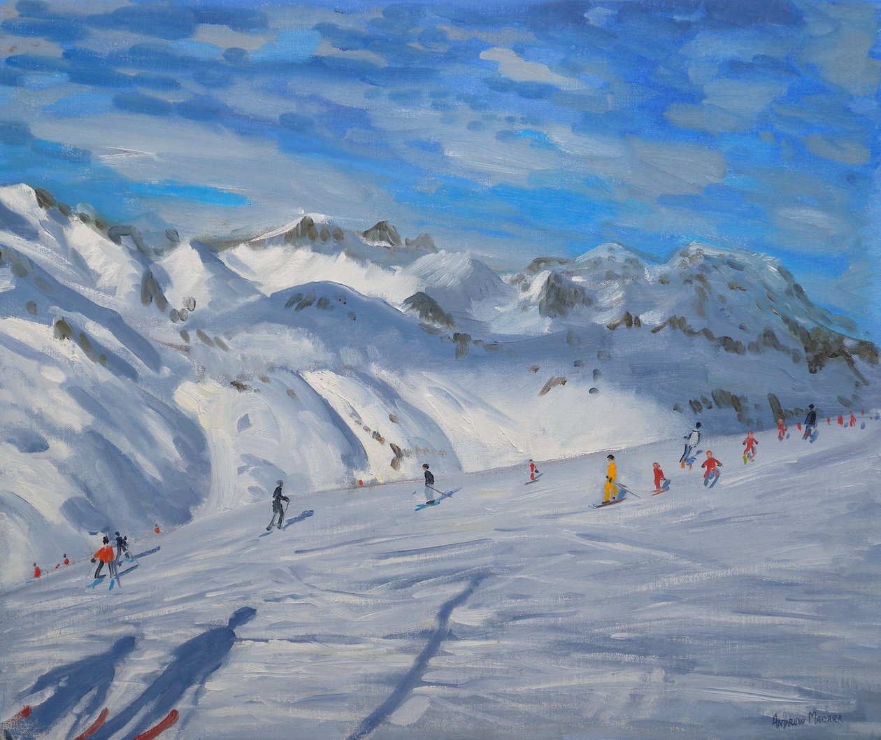 Mountain Tops, Tignes, 2009 af Andrew Macara
