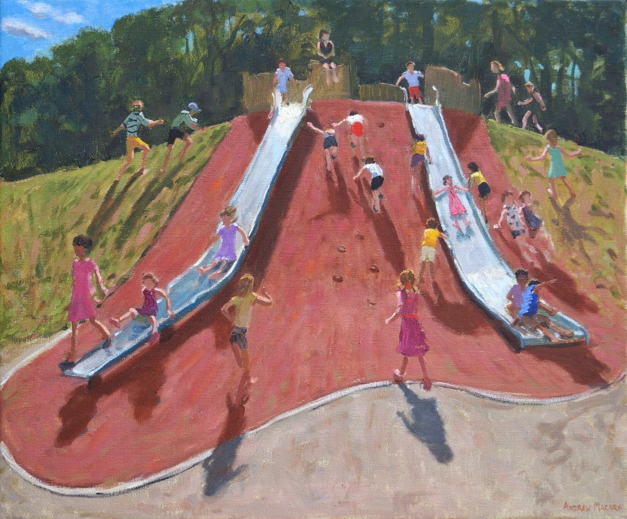 Legeplads, Markeaton Park, Derby, af Andrew Macara