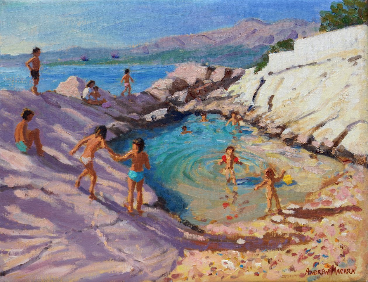Havpool, Kroatien, af Andrew Macara