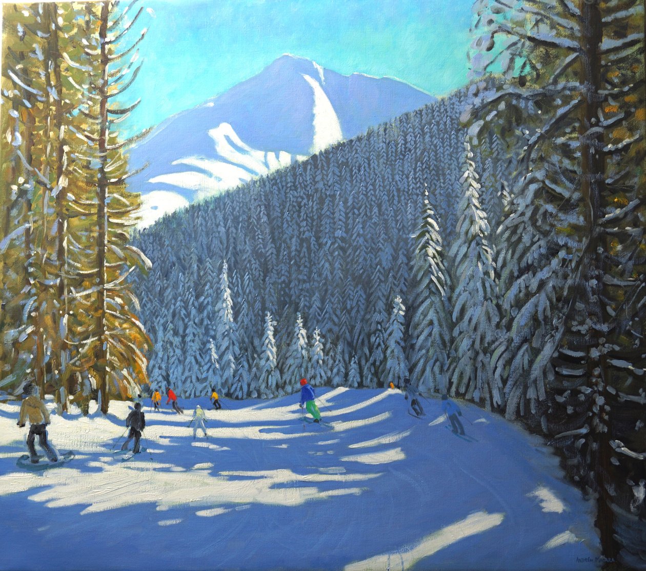 Skiløb, Beauregard La Clusaz, 2012 af Andrew Macara