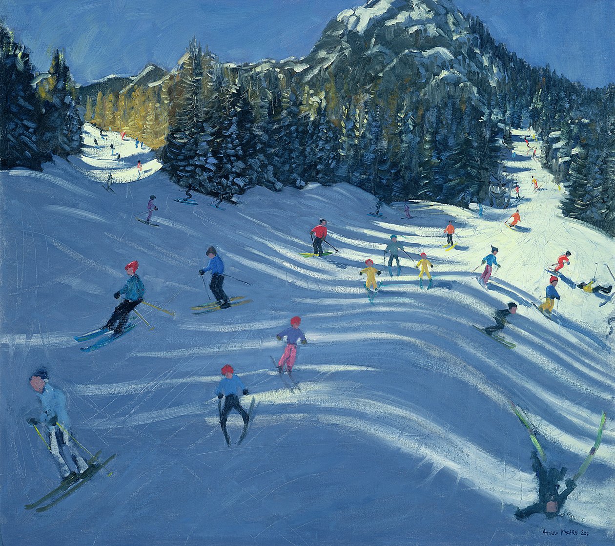 To skiløjper, 2004 af Andrew Macara