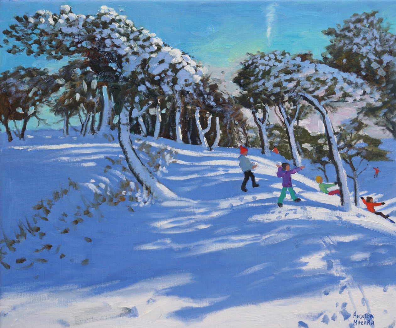 Winter, Ladmanlow, Derbyshire, 2013, af Andrew Macara