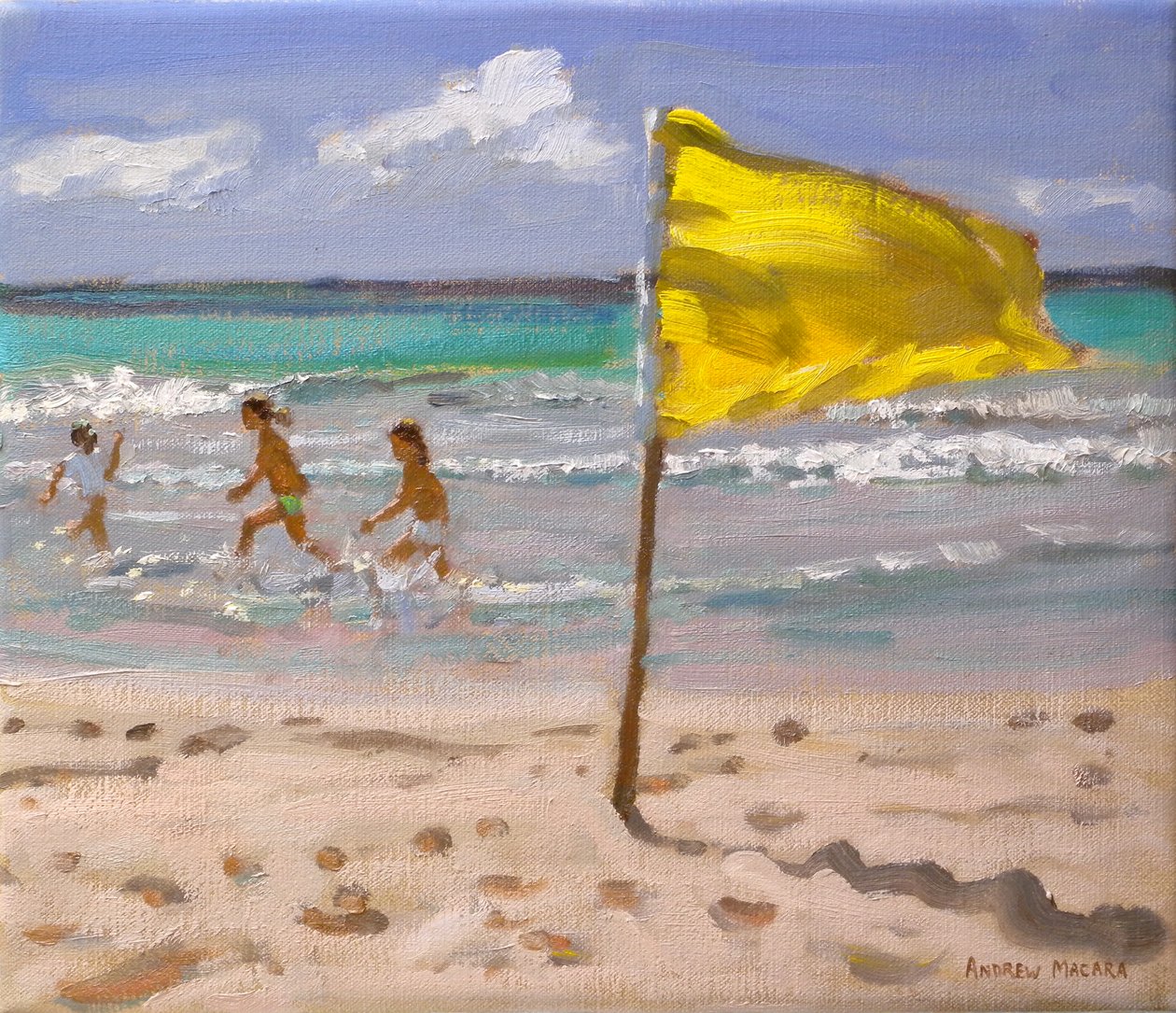 Gult flag, Barbados, 2010 af Andrew Macara