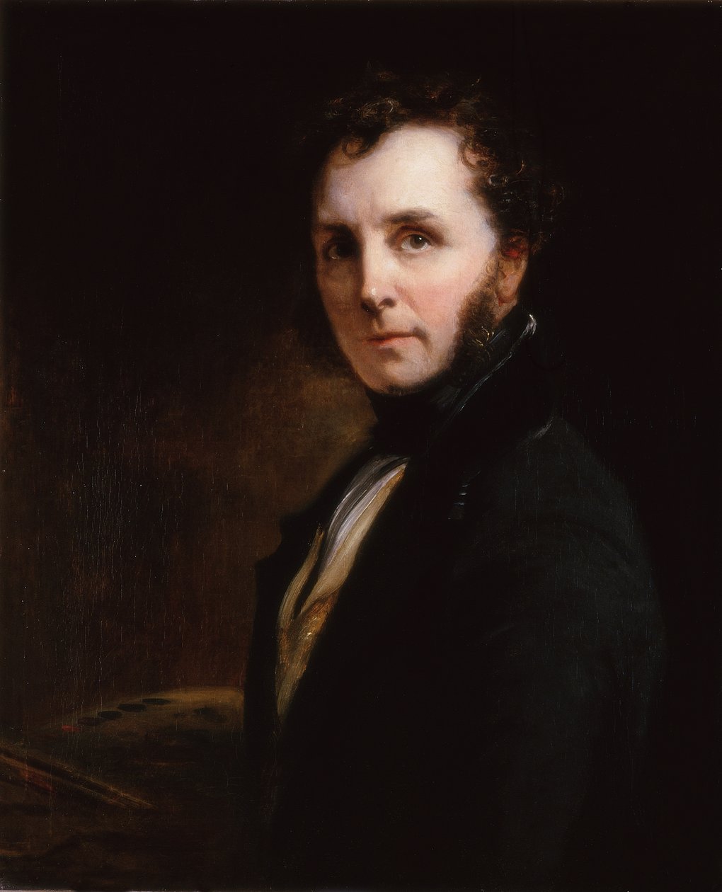 Selvportræt, ca. 1826-1828 af Andrew Morton