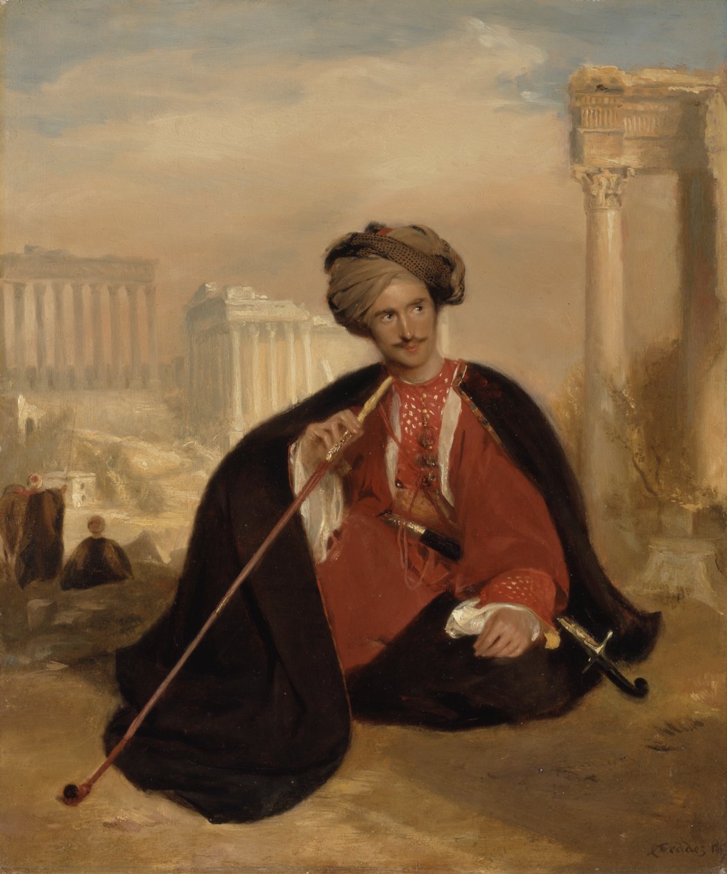 Charles Lenox Cumming-Bruce i tyrkisk kjole af Andrew Geddes