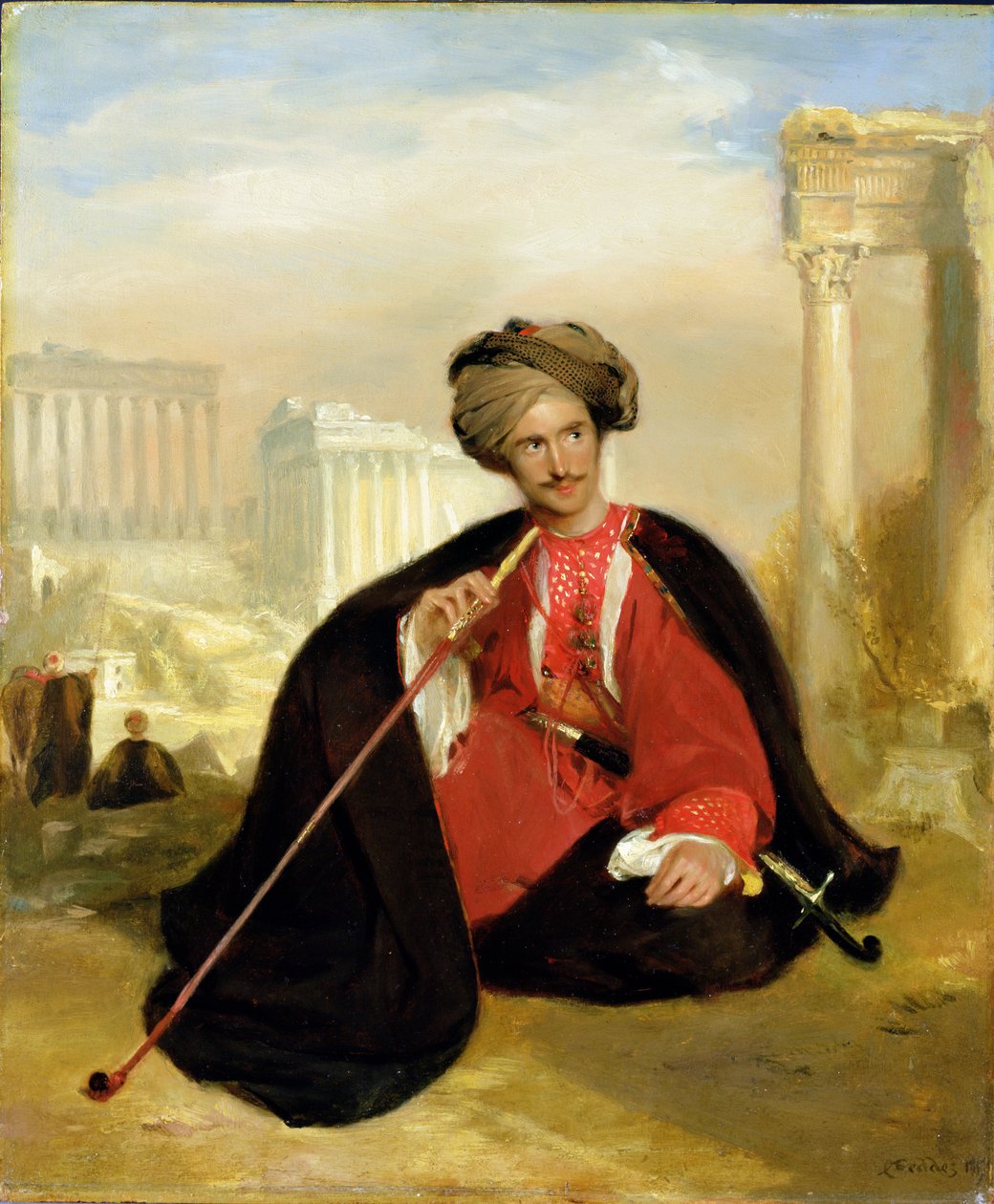 Charles Lenox Cumming-Bruce i tyrkisk kjole af Andrew Geddes