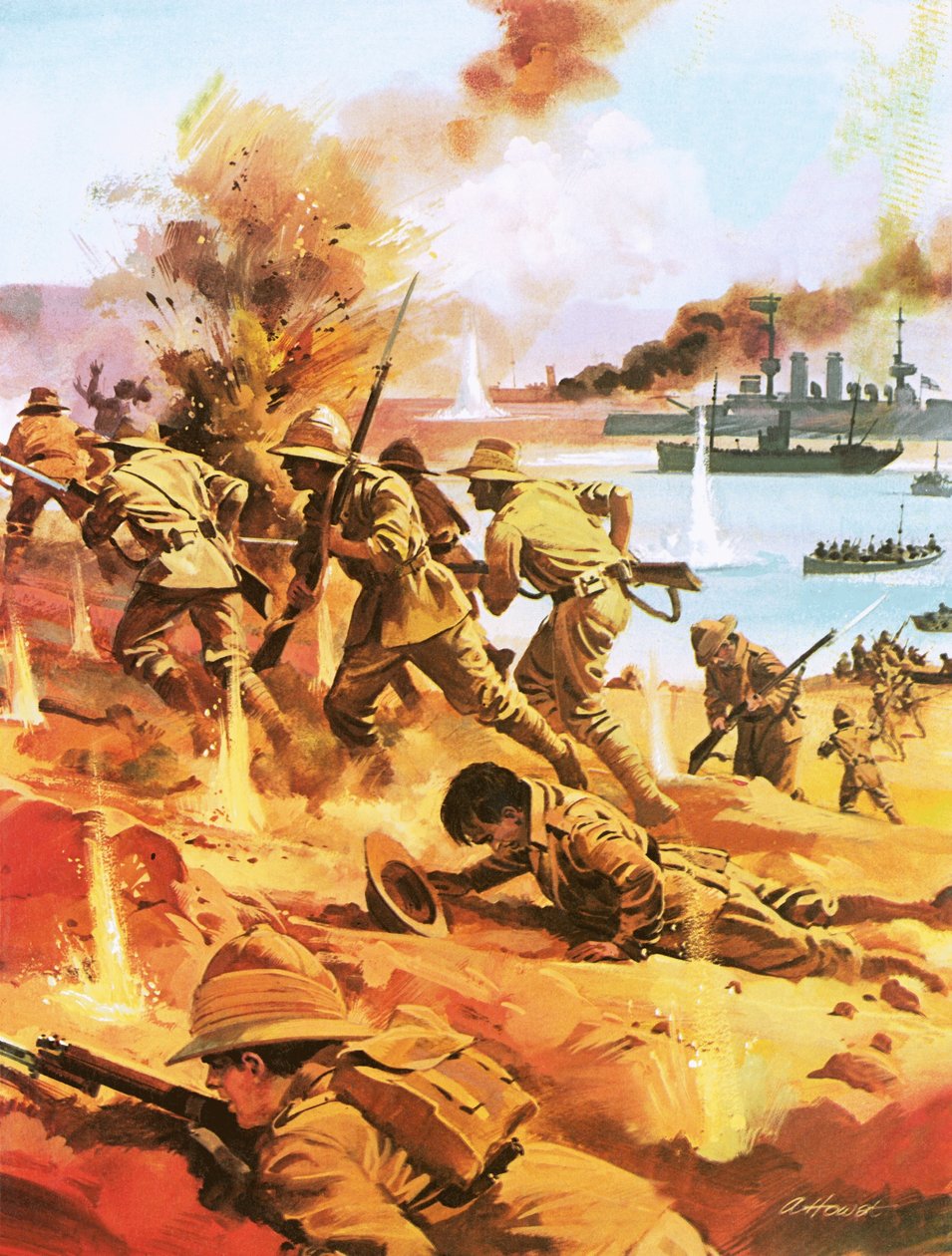 Gallipoli-invasionen af Andrew Howat