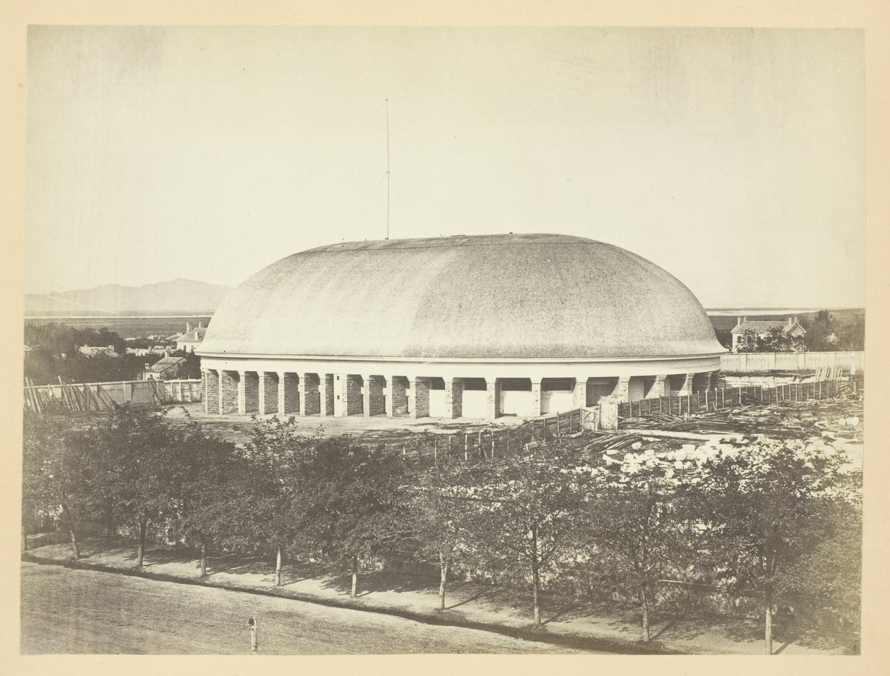 Great Mormon Tabernacle, Salt Lake City af Andrew Joseph Russell