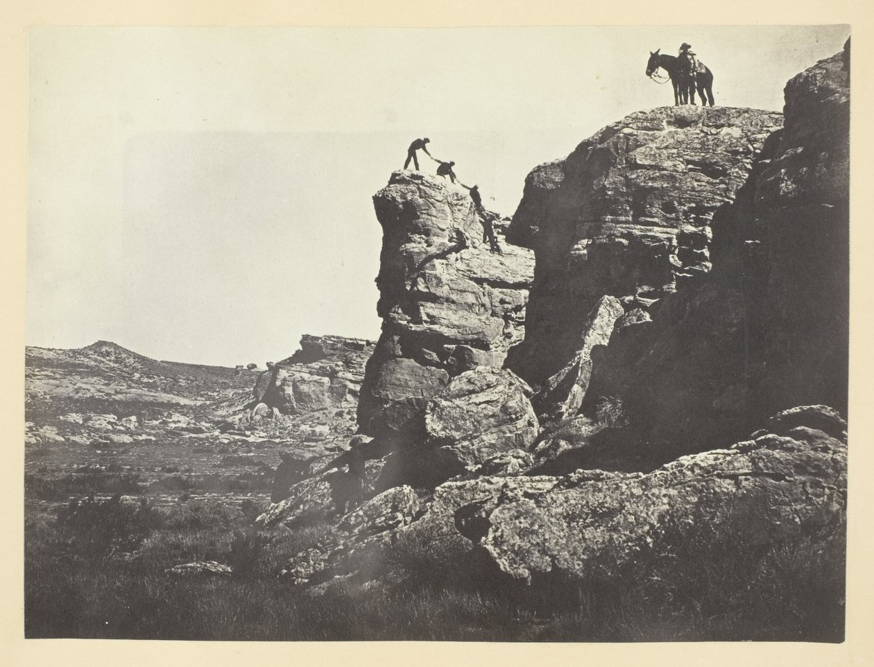 High Bluffs, Black Buttes af Andrew Joseph Russell