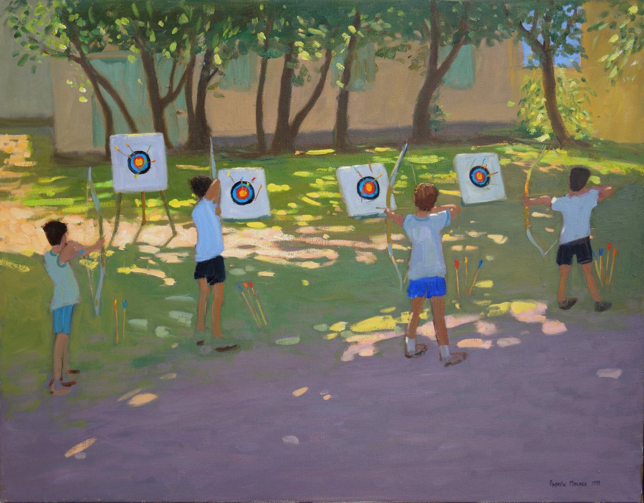Bueskydning, Frankrig af Andrew Macara