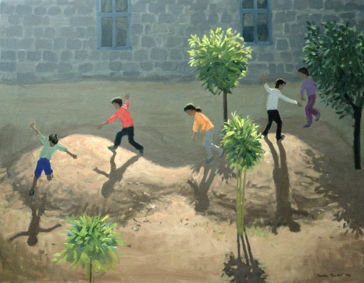 Legeplads, Lesbos, 1996 af Andrew Macara