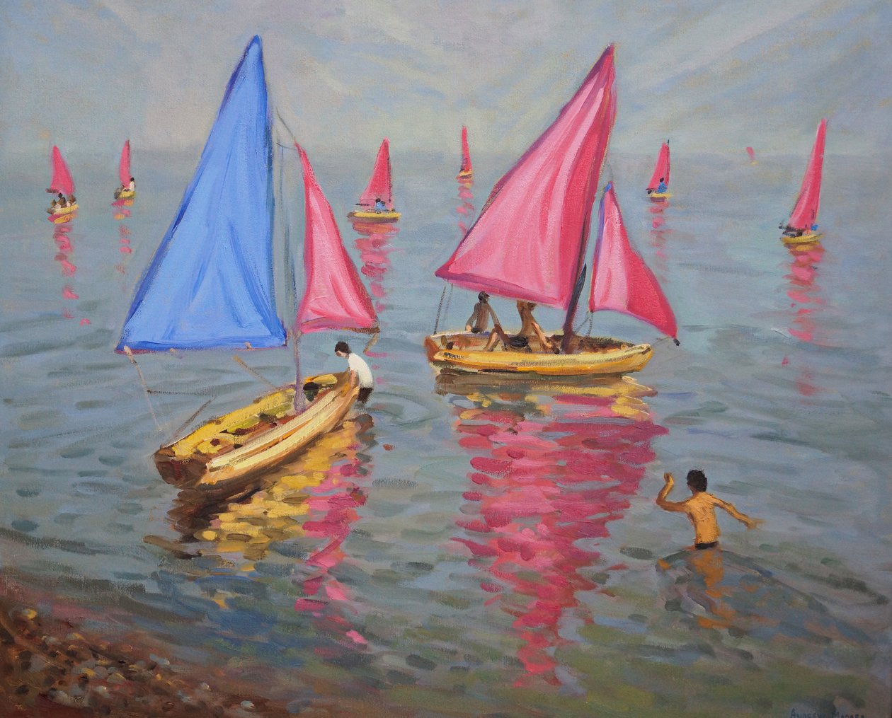 Sejlerskole, Bognor Regis, 2012, af Andrew Macara