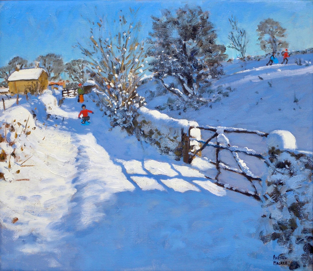 The Gate, Wash Lane, Wirksworth, Derbyshire, 2011, af Andrew Macara