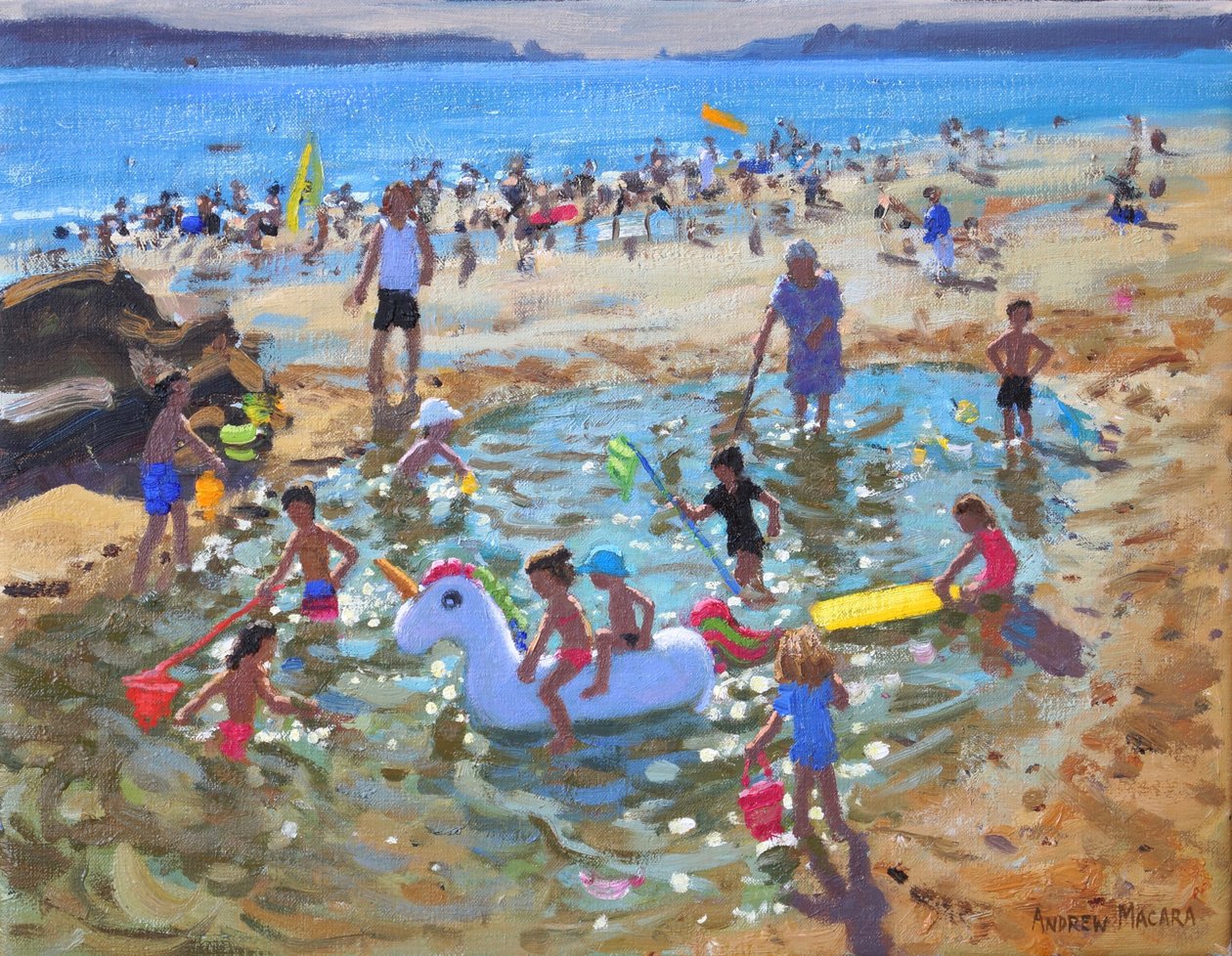 Enhjørningen, Tenby, 2017, af Andrew Macara