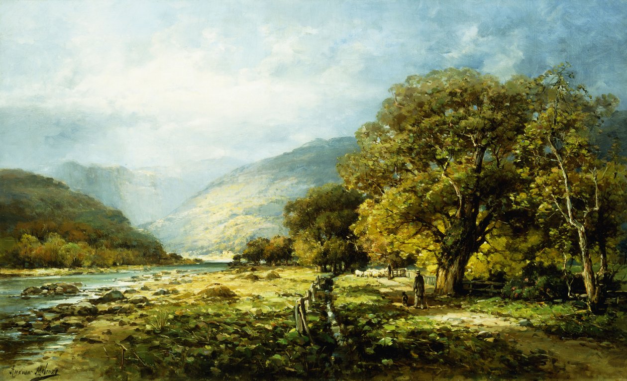 En spadseretur langs floden, af Andrew Melrose