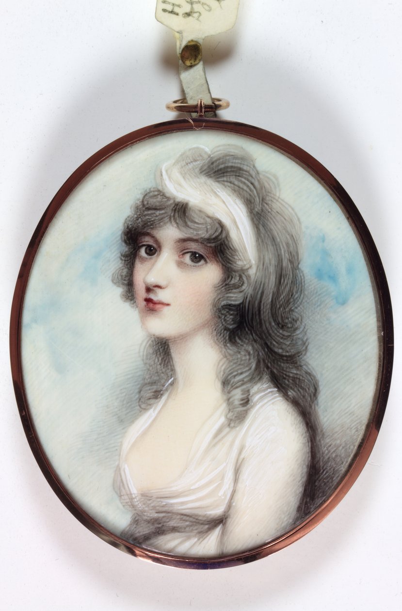 Henrietta Scott, Marchionesse of Titchfield (emalje) (se også 3076184) af Andrew Plimer