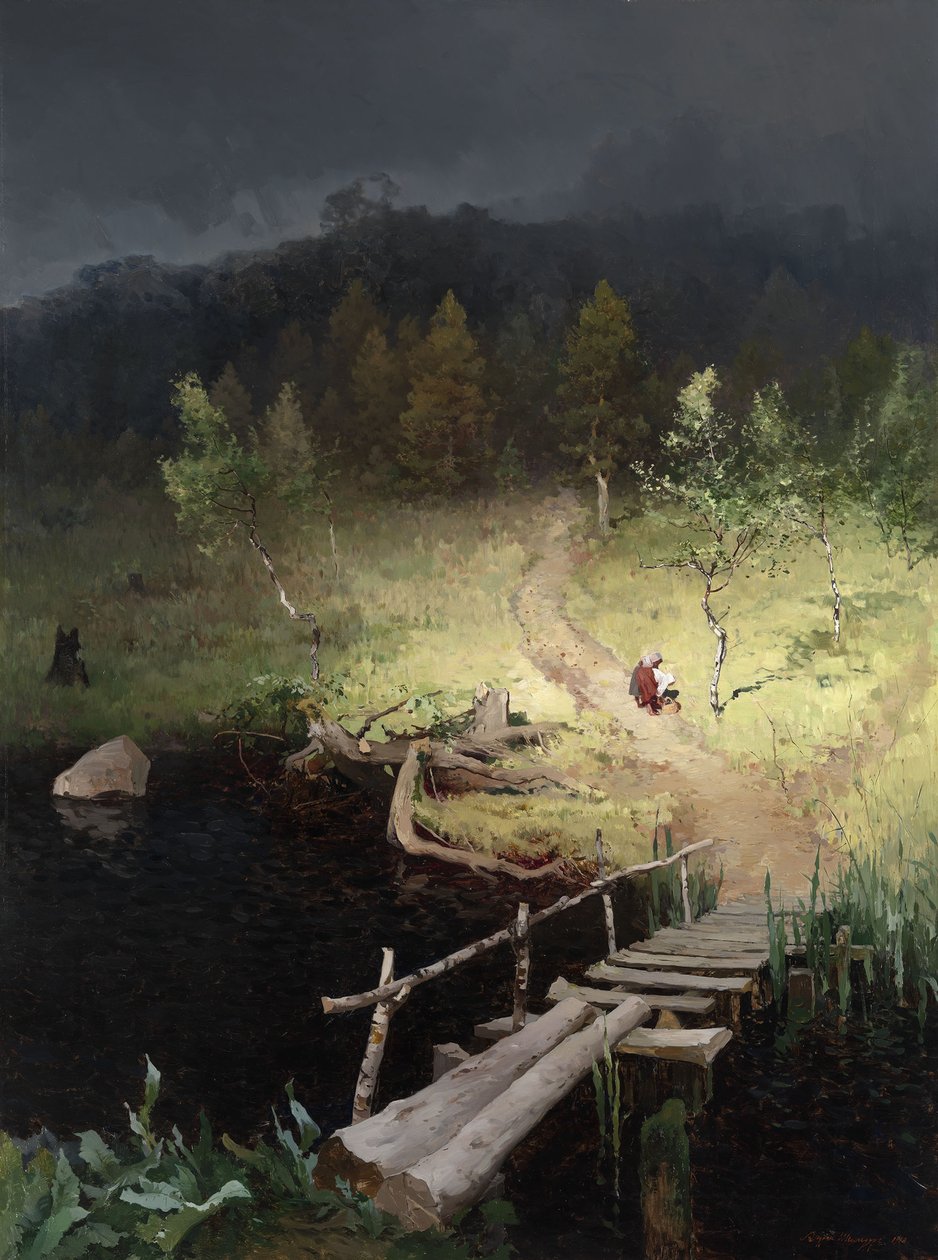 Før stormen, 1918 af Andrey Nikolayevich Shilder