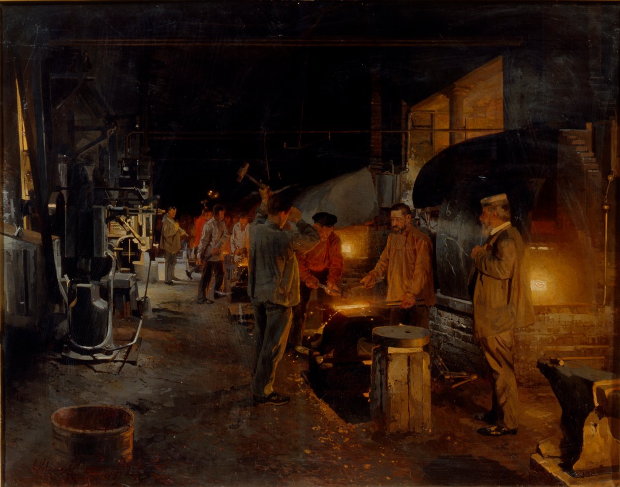 Jernværk, 1902 af Andrey Nikolayevich Shilder