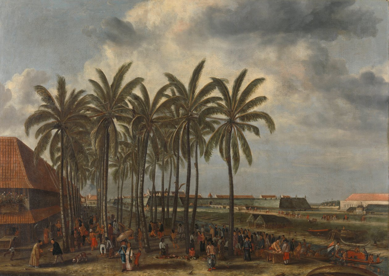 Slottet i Batavia af Andries Beeckman