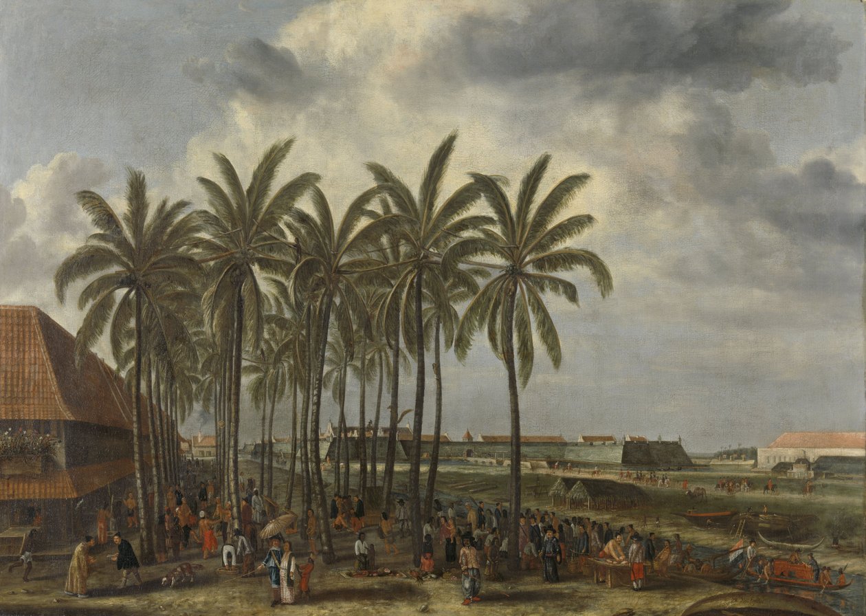 Batavia Slot, 1661 af Andries Beeckman