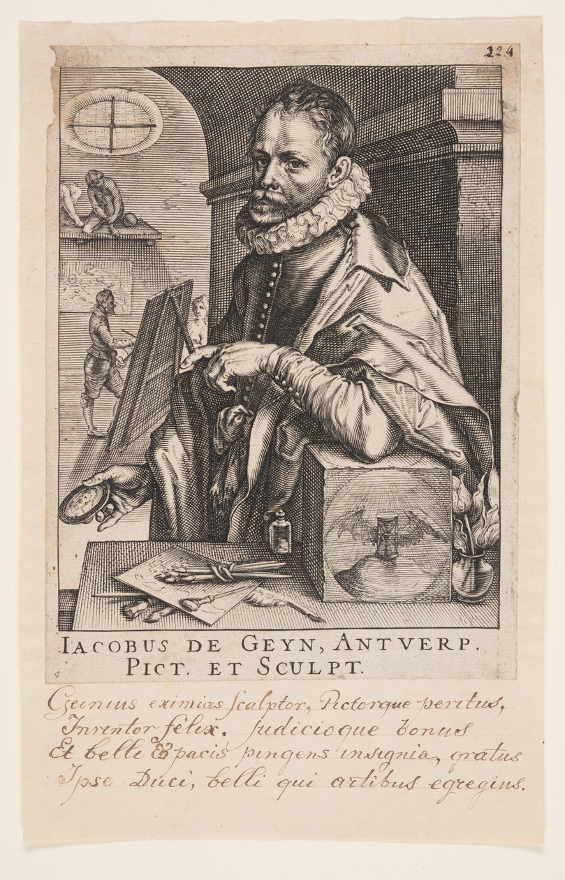 Jacob de Gheyn II af Andries Stock
