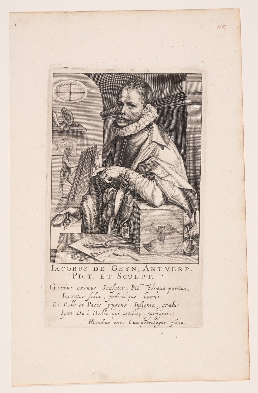 Jacob de Gheyn II af Andries Stock