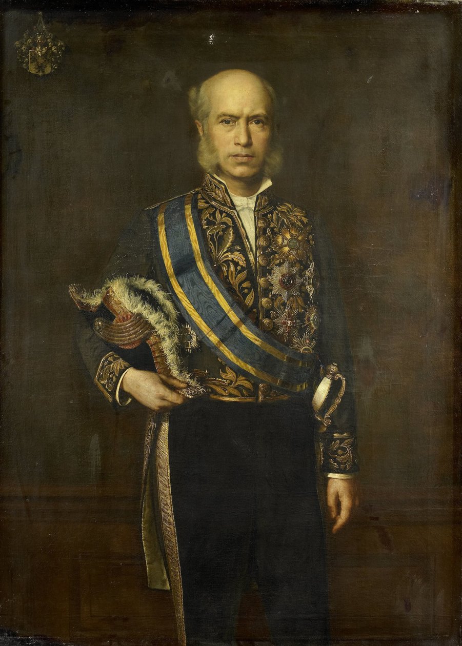 Johan Wilhelm van Lansberge (1830-1906). Generalguvernør (1875-1880) af Andries van den Berg