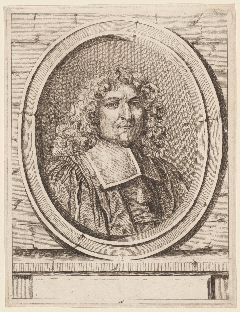 Louis Boucherat, kansler, vogter af Frankrigs segl af Ange Laurent de Lalive de Jully