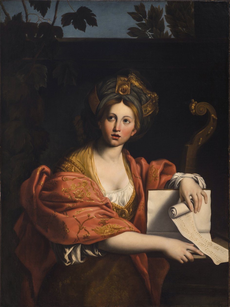Cumaean Sibyl af Angelica Kauffmann