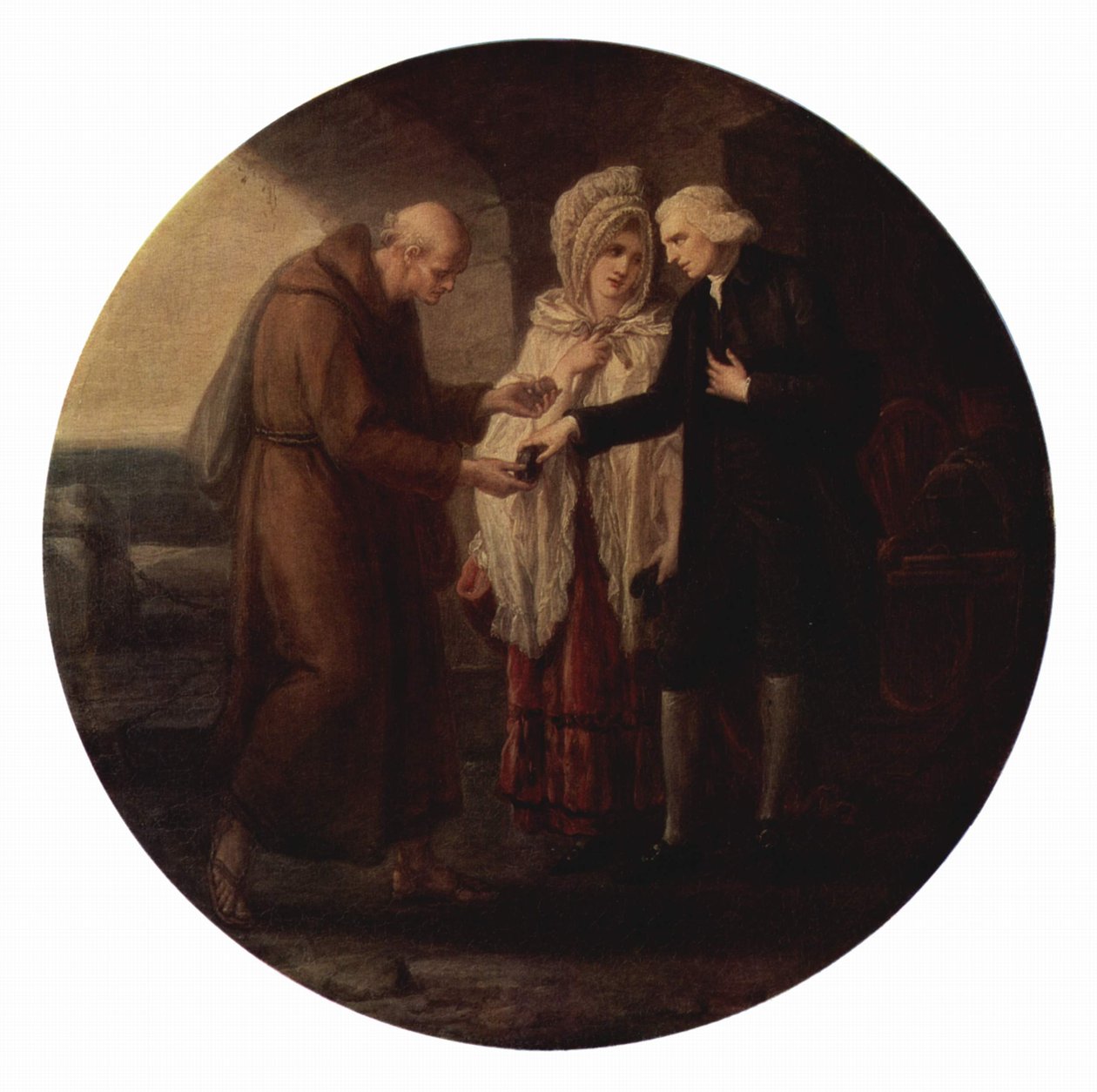 Munk fra Calais af Angelica Kauffmann