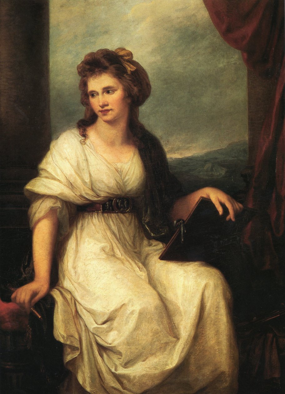 Selvportræt af Angelica Kauffmann