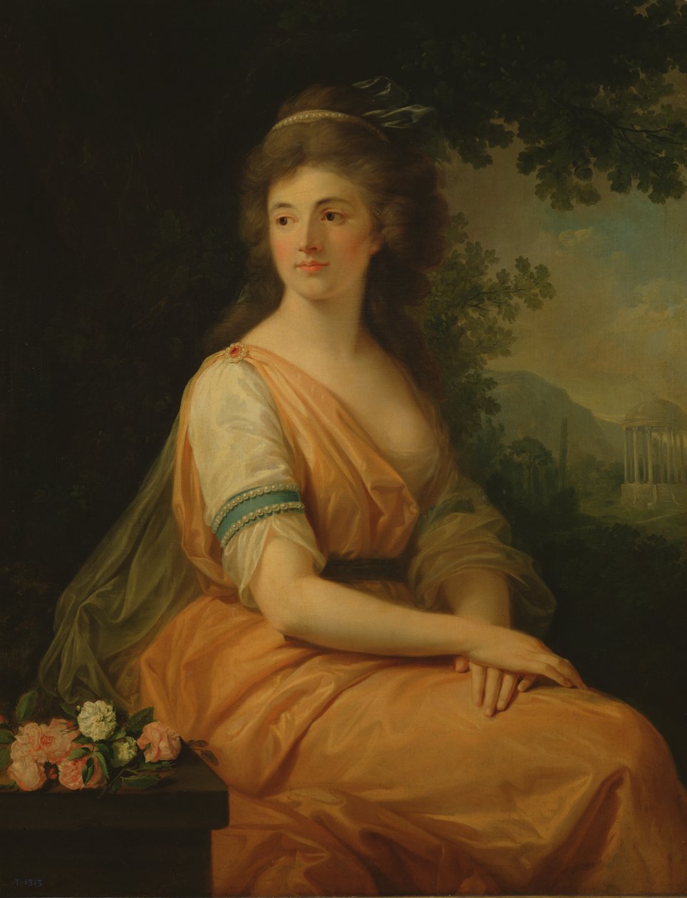 Anna von Escher von Muralt af Angelica Kauffmann