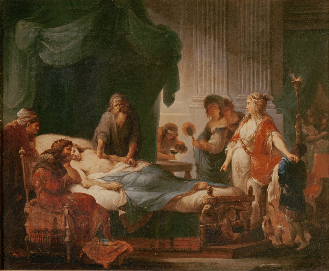 Antiochus og Stratonice af Angelica Kauffmann