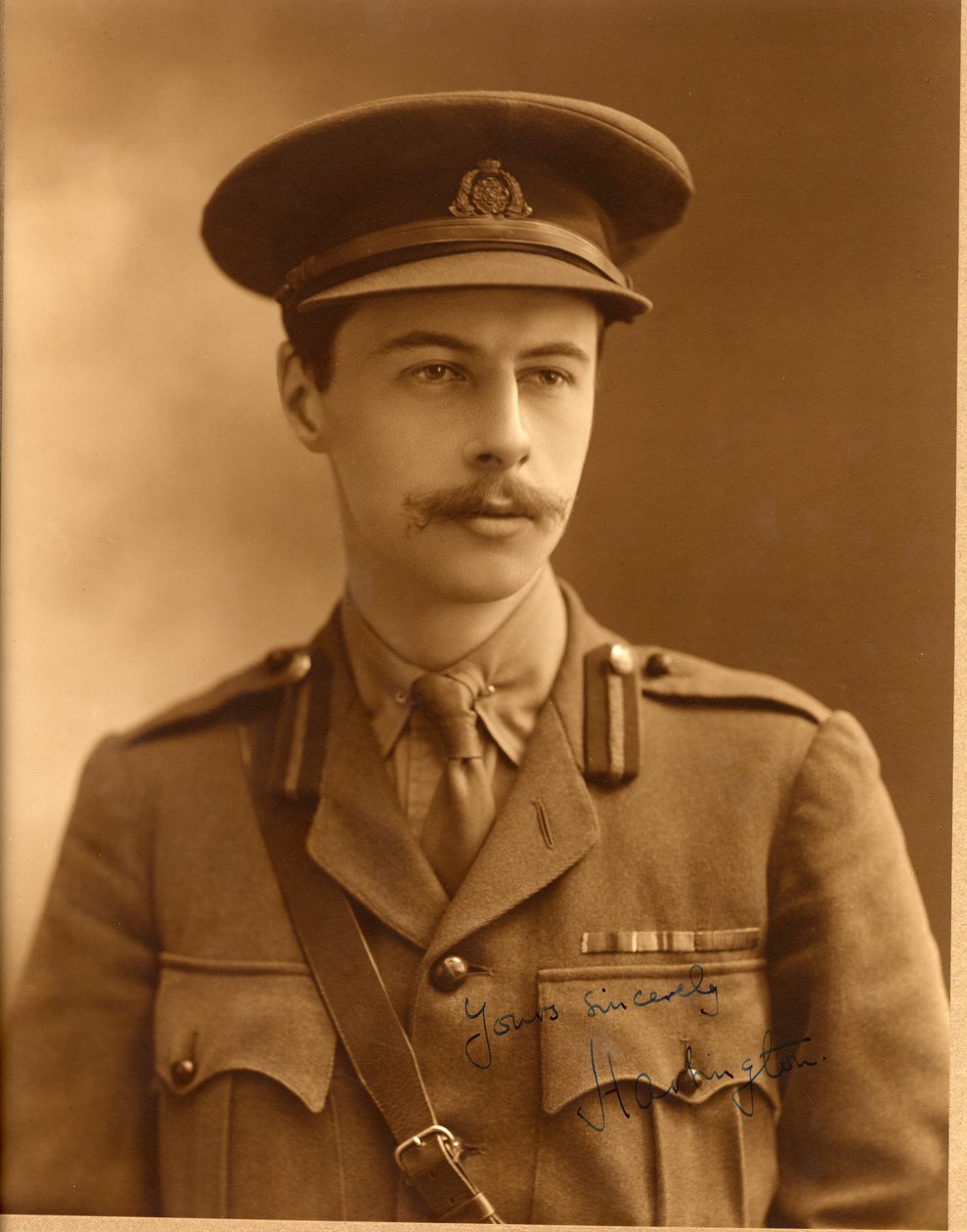 Lord Hartington, ca.1916 (sepia-foto) af Thomas Kelly