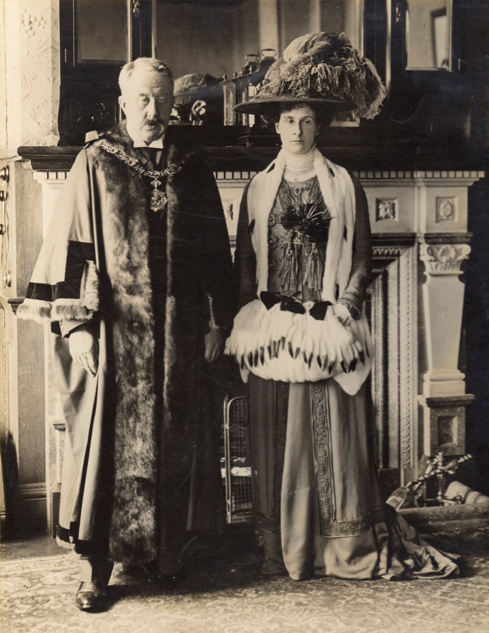 Den 9. hertug af Devonshire og hertuginde Evelyn af Thomas Kelly