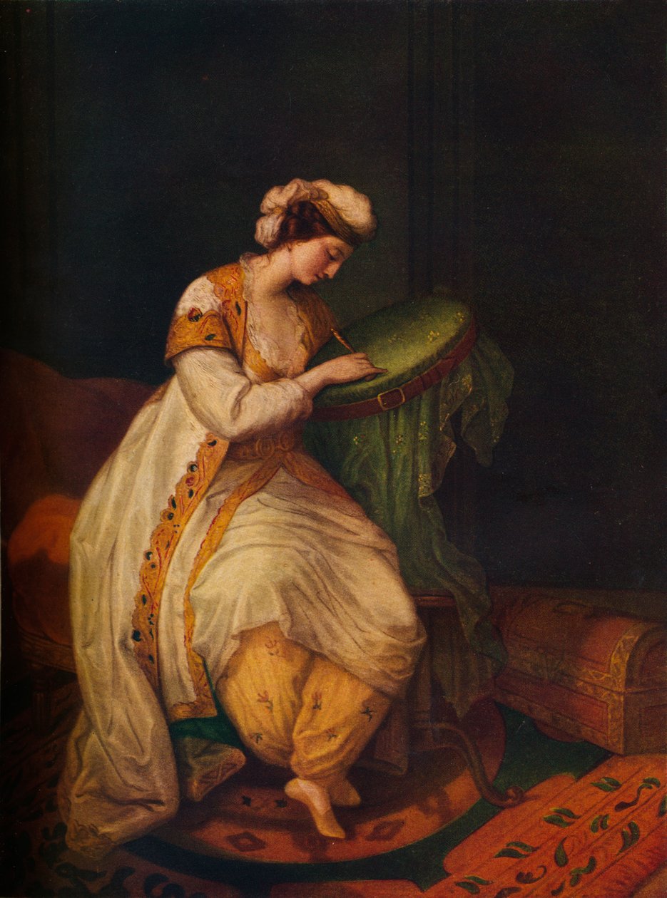 Morgenforlystelse, c1784 af Angelica Kauffmann