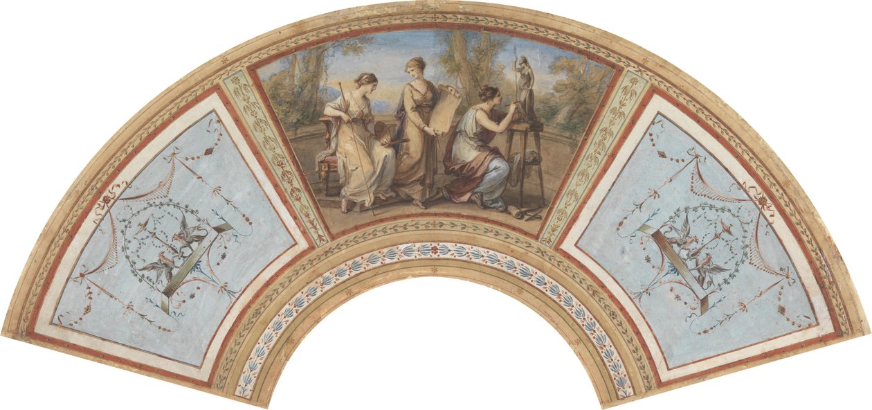 Design til en fan af Angelica Kauffmann