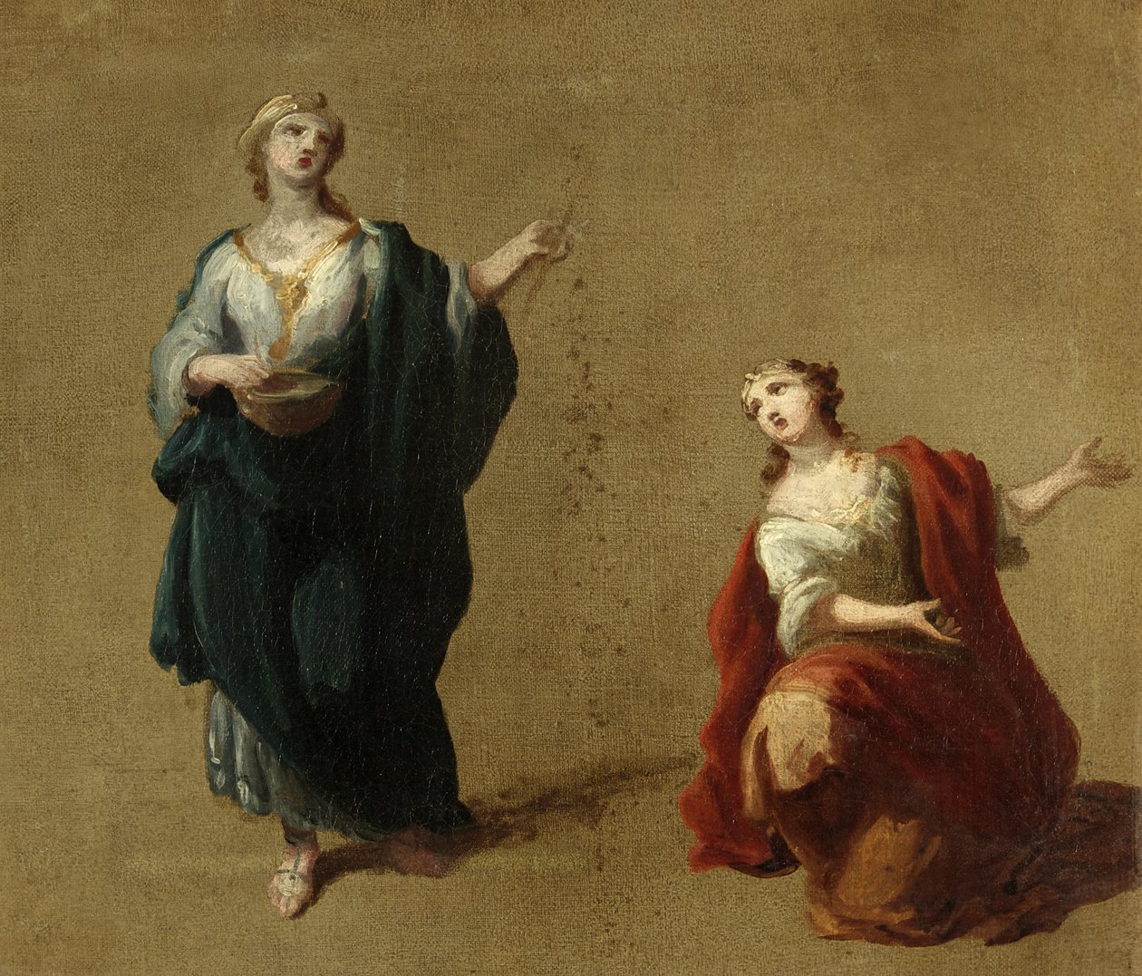Figurstudie af Angelica Kauffmann