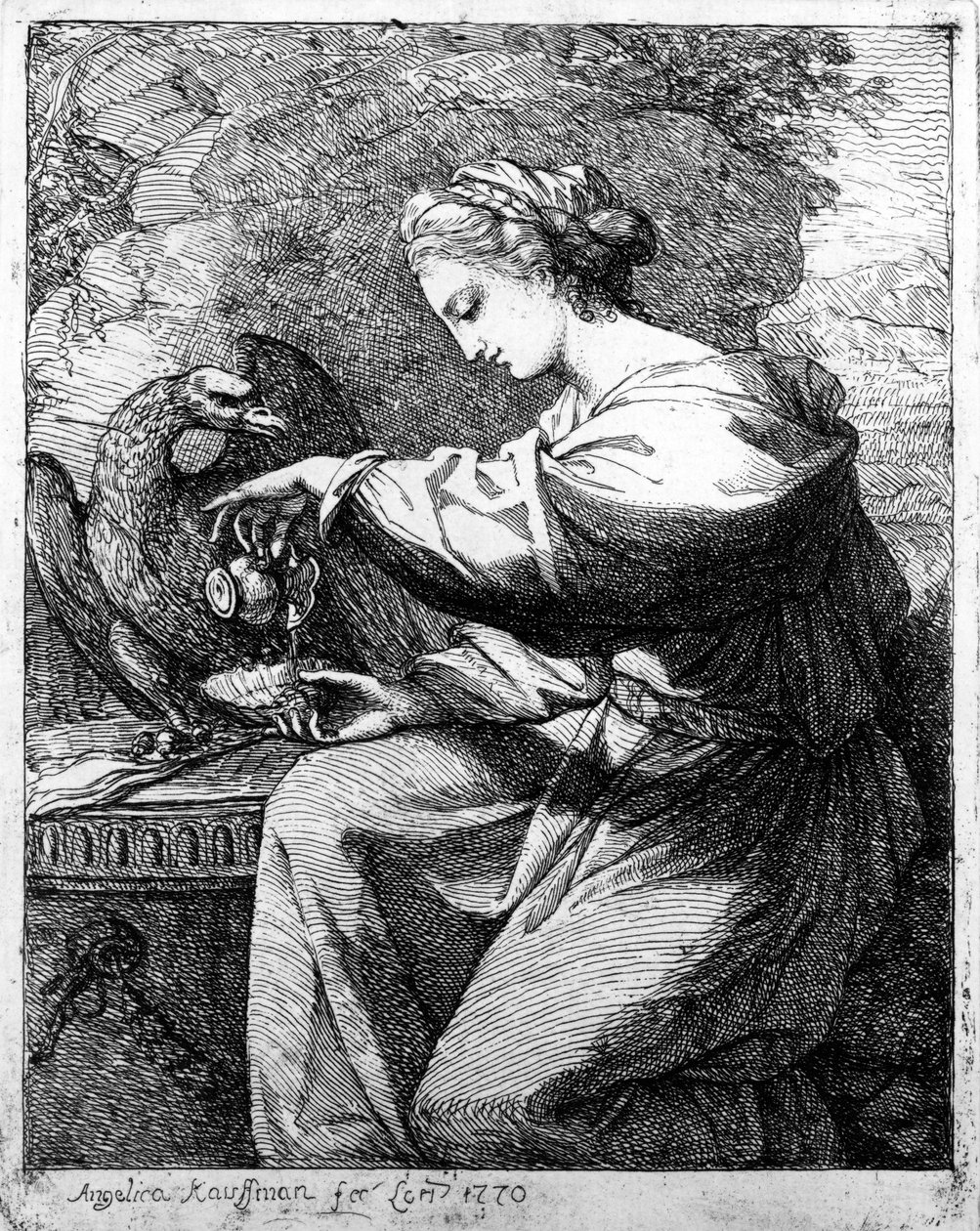 Hebe, 1770 af Angelica Kauffmann